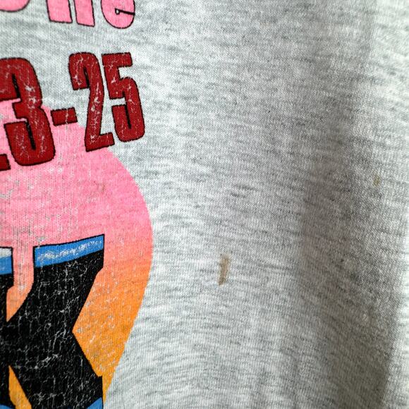 Vintage Car Show Shirt Size XXL Grey Single Stitch All Truck Nationals 1995 USA - Picture 6 of 12